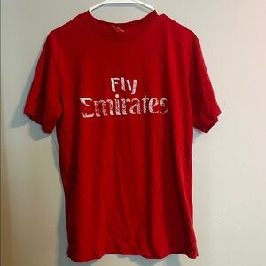 Red Short Sleeve Men's Tee